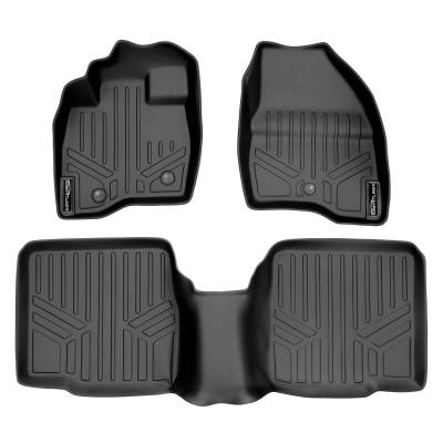 SMARTLINER - SMARTLINER SA0245/B0082 Front/Rear BLACK Floor Liners Ford Explorer