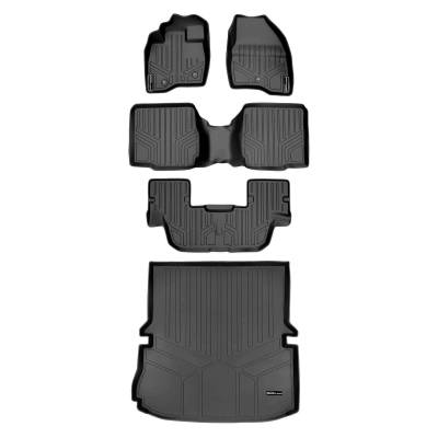SMARTLINER - SMARTLINER SA0245/B0109/C0082/D0082 Front/Rear BLACK Floor Liners Ford Explorer