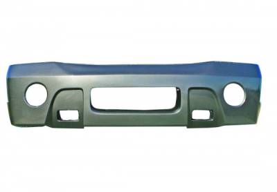 Stillen - Stillen KA8510 Unpainted Front Bumper Cover for 04-07 Nissan Titan/Armada