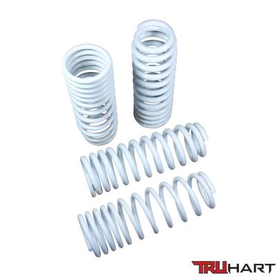 TruHart - TruHart TH-H416 Lowering Springs Coupe/Sedan 1.7" Front 1.9" R Hatchback 2.0" Fr