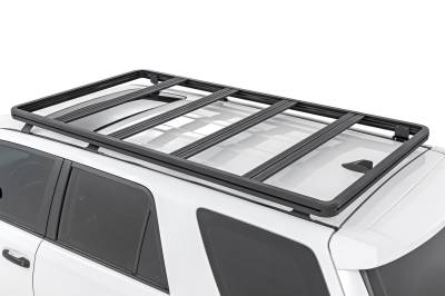 Rough Country Suspension Systems - Rough Country Fabricated Roof Rack Black for 10-24 Toyota 4Runner 88201