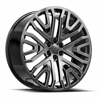 O.E. Revolution - O.E. Revolution Wheel G14 26x10 6x5.5 31mm Black/Machined G14-26105031GBM