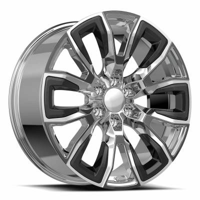 O.E. Revolution - O.E. Revolution Wheel G37 24x10 6x5.5 31mm Chrome G37-24105031NCBI