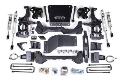 BDS Suspension - BDS Suspension BDS767FPP 5" NTBD Lift Kit for 20-25 GM 2500HD/3500HD