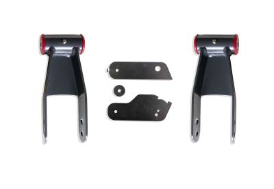 MaxTrac - MaxTrac 712120MR 2" Lowering Shackles & Sensor Brackets Adaptive Ride Models