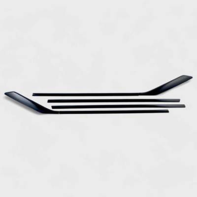 Trim Illusion - Trim Illusion WT6010BLK Front &Rear Window Trim Set Black for 19-25 Altima
