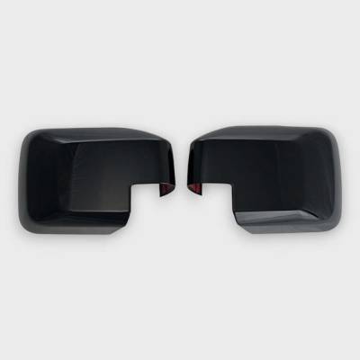 Trim Illusion - Trim Illusion MC6349BLK Front Door Mirror Covers Black Ford Bronco