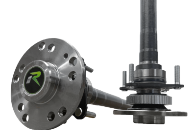 Revolution Gear and Axle - Revolution Gear DC-D44JLJT-WT-35 D44 Wide Track 35-Spline Chrom Disc Axle