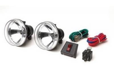 Rampage - Rampage 5083059 Universal Recovery 4" Round Bumper Fog Lamp Kit