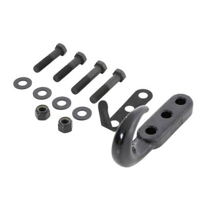 Smittybilt - Smittybilt 7605 Black Tow Hook Kit for 76-06 Jeep CJ/YJ/TJ/LJ Wrangler Each
