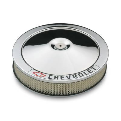 Proform - Proform 141-906 Air Cleaner Chevrolet & Bow Tie Emblem Chrome
