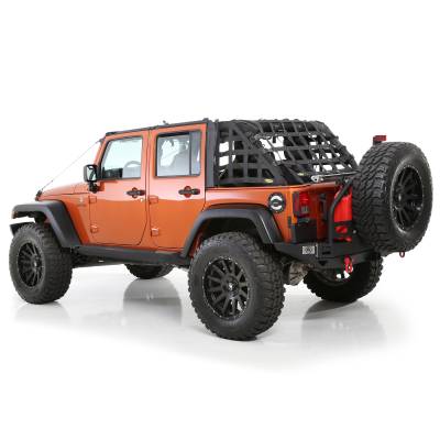 Smittybilt - Smittybilt 581135 Cargo Restraint System for 07-18 Jeep Wrangler JK 4DR