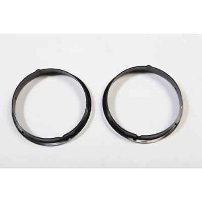 Rugged Ridge - Rugged Ridge 12419.23 Black Headlight Bezels