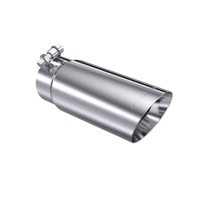 MBRP Exhaust - MBRP Exhaust T5114 Tip 3" OD Dual Wall Angled End 3" Inlet 12" Length Stainless