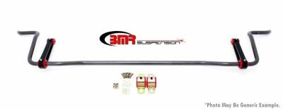 BMR Suspension - BMR Suspension SB023H Sway Bar Kit w/Bushings & Billet Links Rear Solid 22mm