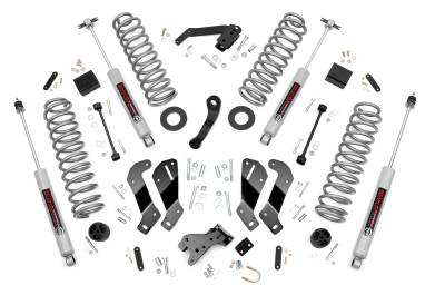 Rough Country Suspension Systems - Rough Country 3.5" Suspension Lift Kit for 07-18 Wrangler JK 4DR 4WD 69430