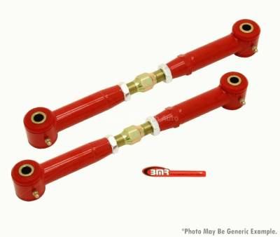 BMR Suspension - BMR TR003R Toe Rods Rear Adjustable Poly Bushings