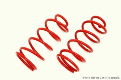BMR Suspension - BMR Suspension SP017R Lowering Springs Rear 1" Drop