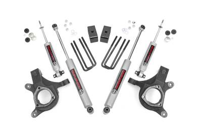 Rough Country Suspension Systems - Rough Country 3" Suspension Lift Kit 99-06 Silverado/Sierra 1500 RWD 232N2