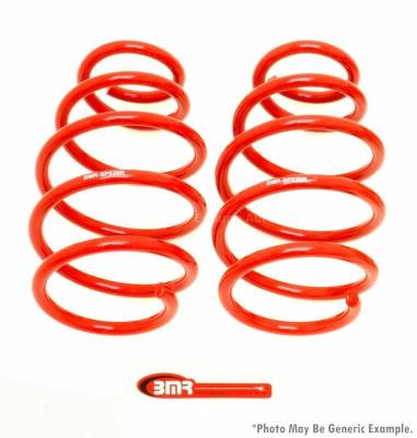 BMR Suspension - BMR Suspension SP020R Lowering Springs Front 1" Drop 220 Spring Rate