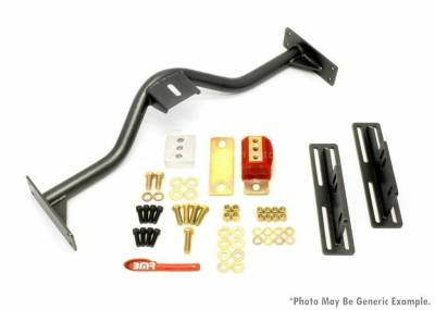 BMR Suspension - BMR TCC030H Transmission Conversion Crossmember Th350 Pg 700r4 4l60e