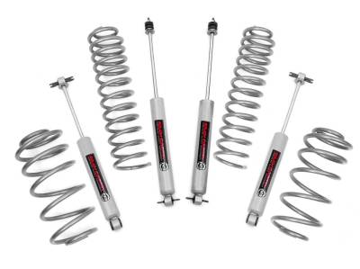 Rough Country Suspension Systems - Rough Country 2.5" Suspension Lift Kit for 97-06 Wrangler TJ 2.5L 4WD 652.20