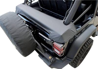 Rampage - Rampage 960435 Soft Top Storage Boot Black Diamond for 07-18 Jeep Wrangler JK