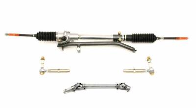 BMR Suspension - BMR Suspension RK002H Manual Steering Conversion Kit for Stock K-Member Only