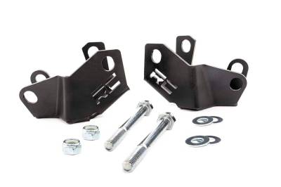 Rough Country Suspension Systems - Rough Country 10589 Rear Lower Control Arm Skid Plates for Jeep Wrangler JL