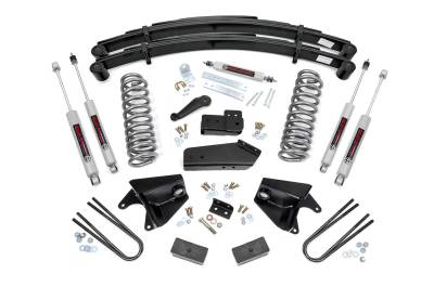 Rough Country Suspension Systems - Rough Country 525.20 6" Suspension Lift Kit for 80-96 Ford F150/Bronco 4WD