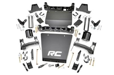 Rough Country Suspension Systems - Rough Country 17800 7" Suspension Lift Kit for 14-16 Sierra 1500 Denali