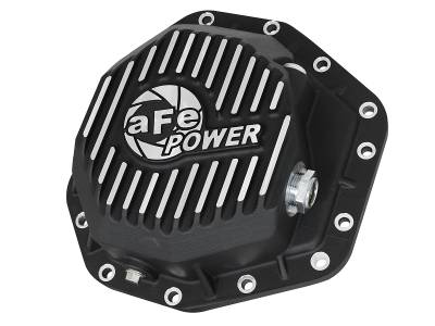 aFe Power - aFe Power Pro Series Aluminum Rear Differential Cover-Black 46-70352