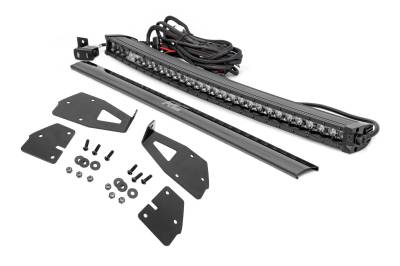 Rough Country Suspension Systems - Rough Country 70701BLDRL Grille Mount 30" LED Light Bar Kit 17-20 F150 Raptor