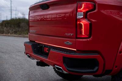 Rough Country Suspension Systems - Rough Country 78860 Multi-Function 60" Quad Row LED Tailgate Light Bar