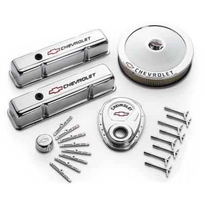 Proform - Proform 141-900 GM Engine Dress-Up Kit Chevrolet & Bow Tie Emblem
