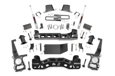 Rough Country Suspension Systems - Rough Country 6" Suspension Lift Kit 11-13 Ford F150 4WD 57530