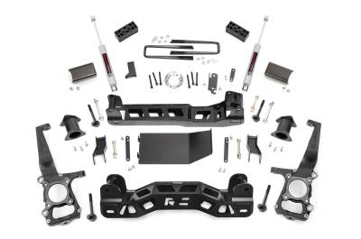 Rough Country Suspension Systems - Rough Country 4" Suspension Lift Kit 11-14 Ford F150 4WD 57430