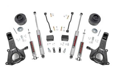 Rough Country Suspension Systems - Rough Country 4" Suspension Lift Kit for 09-18 Ram 1500/CLASSIC RWD 30730