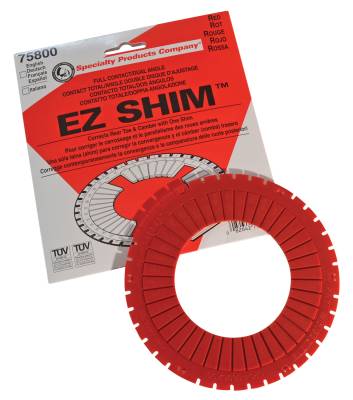 Specialty Products Company / SPC Performance - SPC Performance 75800 EZ Shim Rear Full Contact Dual Angle Shim Red