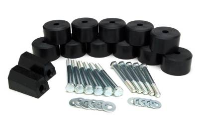 JKS - JKS Manufacturing 1.25" Polyurethane Body Lift Kit Black JKS9903