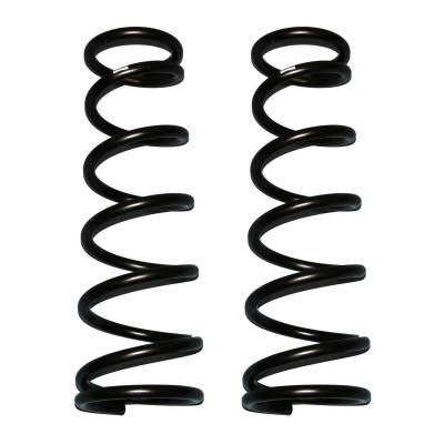 Skyjacker - Skyjacker D70 7" Front Softride Coil Spring Black Pair for 94-01 Dodge Ram