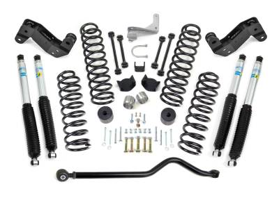 ReadyLift - ReadyLift 69-6404 4" Coil Spring Kit w/Adj Track Bar for 07-18 Jeep Wrangler JK