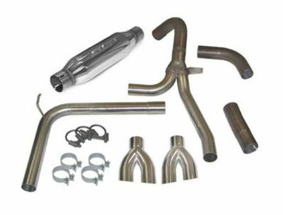 SLP Performance - SLP Performance LoudMouth Cat-Back Exhaust System 98-02 Camaro/Firebird 31042