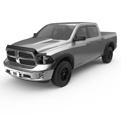 EGR - EGR 302651 Superguard Hood Guard Bugdeflector Smoke for 09-18 Ram 1500