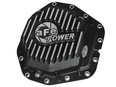 aFe Power - aFe Power Pro Series Aluminum Rear Differential Cover-Black 46-70382