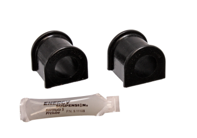 Energy Suspension - Energy Suspension 11.5101G Sway Bar Bushing Set Front Polyurethane Black