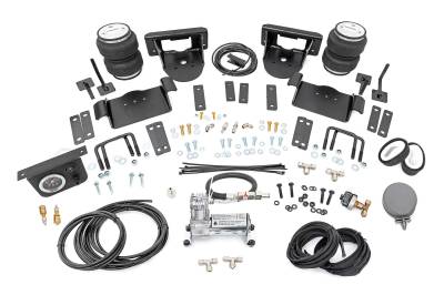 Rough Country Suspension Systems - Rough Country Rear Air Spring Kit w/Compressor 15-20 Ford F150 10017C