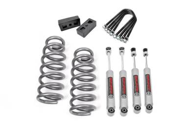 Rough Country Suspension Systems - Rough Country 3" Suspension Lift Kit for 02-05 Ram 1500 RWD 36630