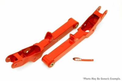 BMR Suspension - BMR Suspension TCA028R Lower Control Arms Rear Non-Adjustable Poly Bushings