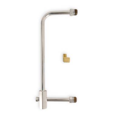 Holley - Holley Performance 34-160 Fuel Line Chrome for Holley Model 4160 Carburetor